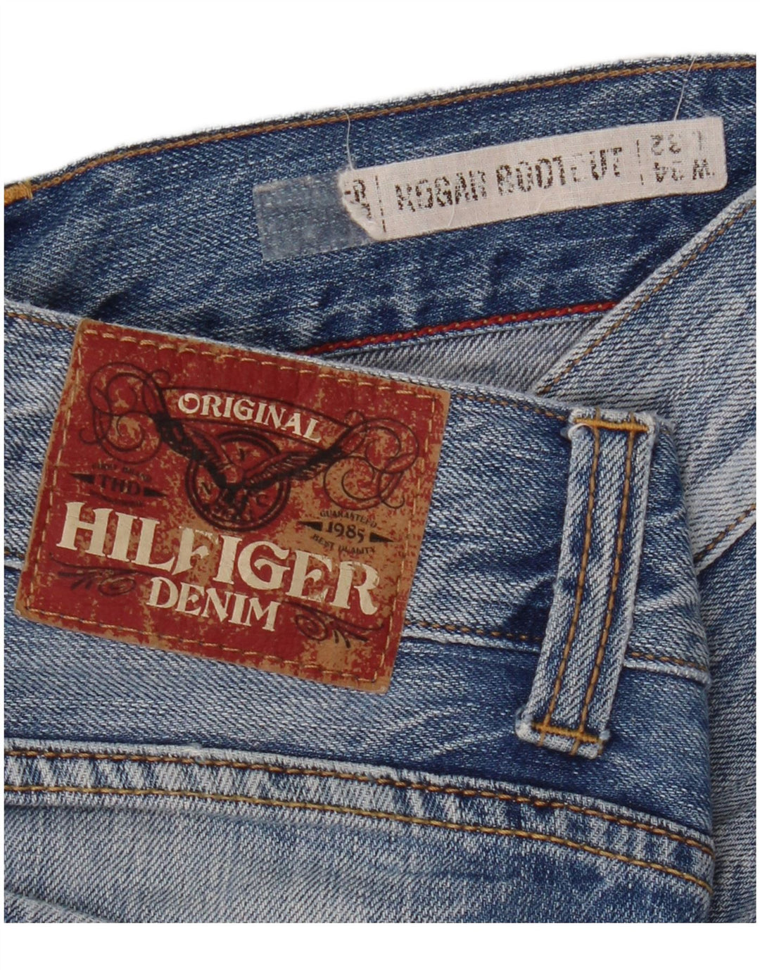 Мужские джинсы TOMMY HILFIGER Rogar Bootcut W34 L32 синие