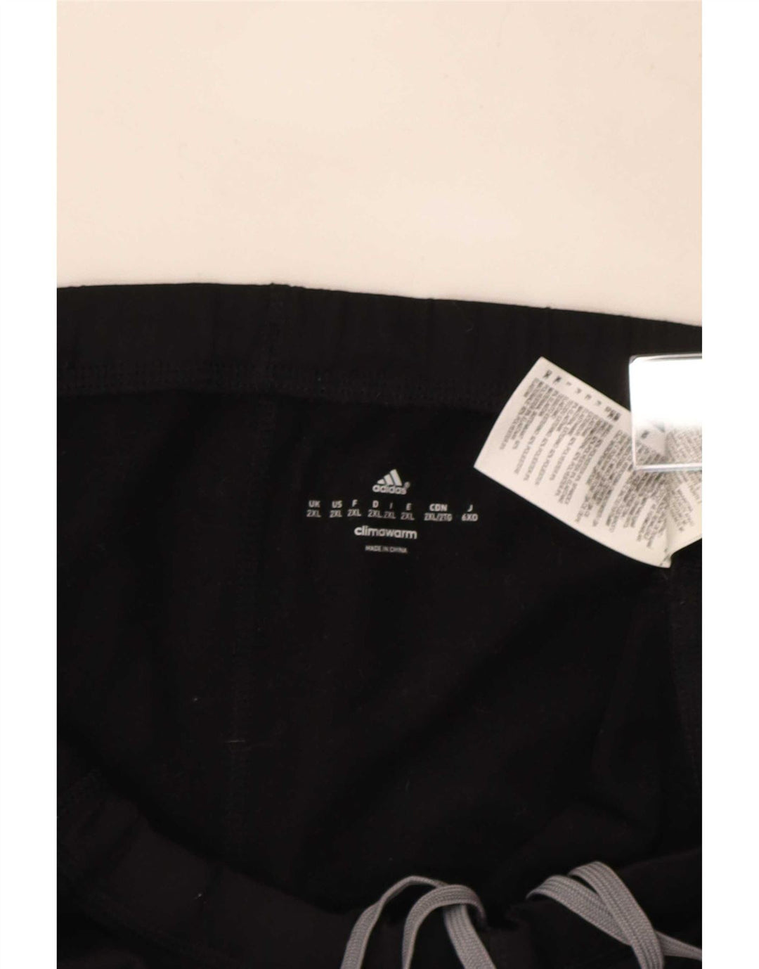 Мужские спортивные брюки Adidas Climawarm 2XL, черный полиэстер
