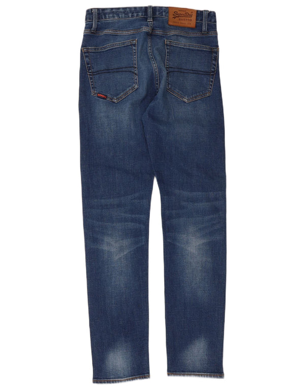 Женские узкие джинсы Superdry W30 L32 Синие, хлопок