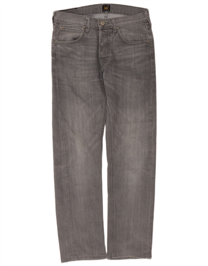 Женские зауженные джинсы LEE Daren W29 L28, серый хлопок