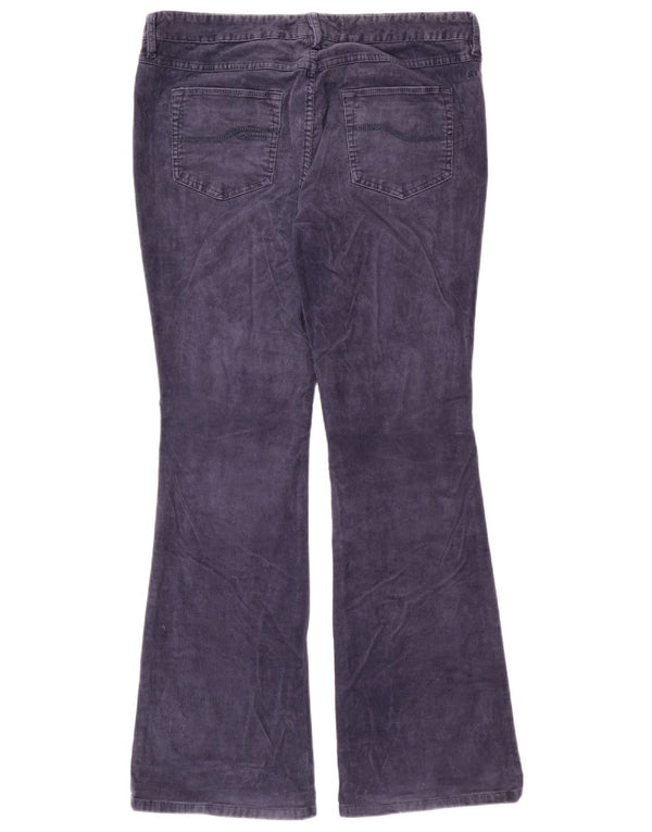 Женские вельветовые брюки FAT FACE Bootcut UK 14, большие W34 L31, темно-синие