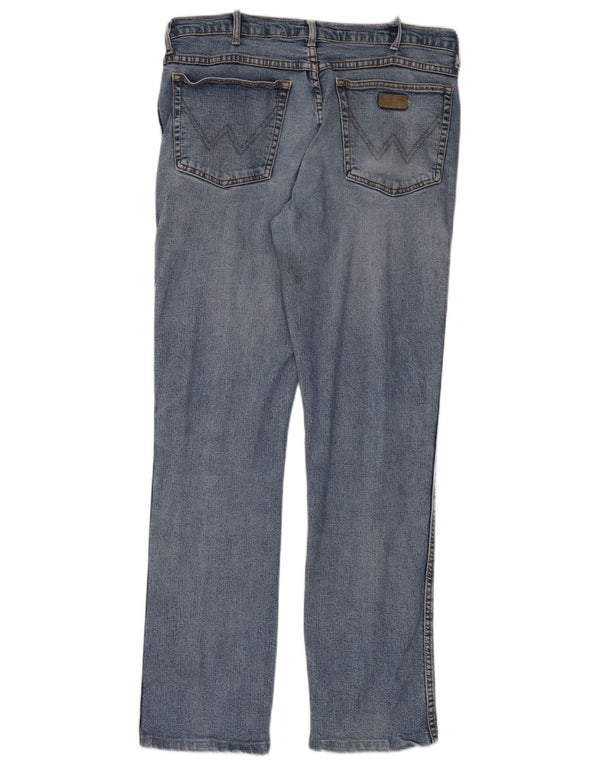 Джинсы мужские прямые Wrangler W34 L33 синие