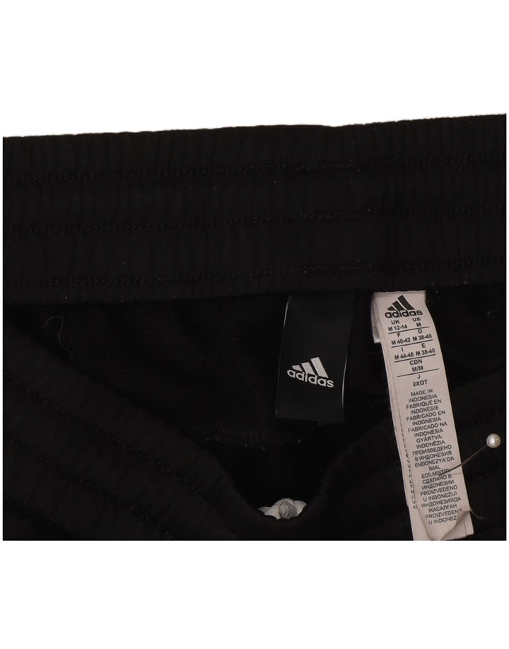 Женские спортивные брюки Adidas UK 12/14, средний черный полиэстер