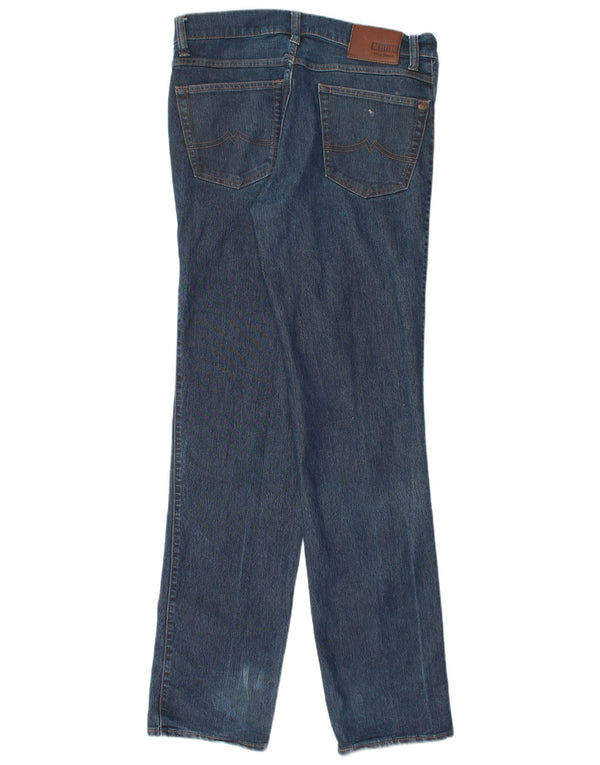 Мужские прямые джинсы MUSTANG Tramper W32 L36, темно-синий хлопок