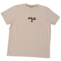 Fila Мужская футболка с рисунком Top XL Белый хлопок