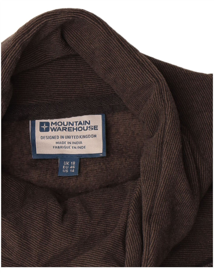Женский джемпер с высоким воротником Mountain Warehouse, Великобритания, 18 XL, серый