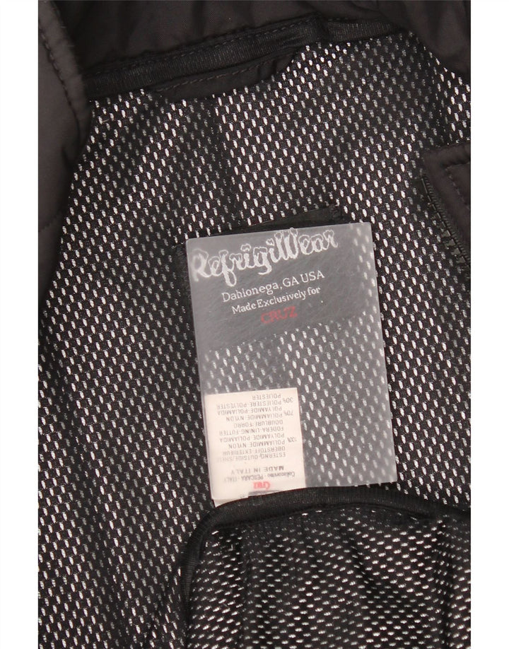 Женская стеганая куртка Refrigiwear Cruz UK 6 XS, черный полиамид