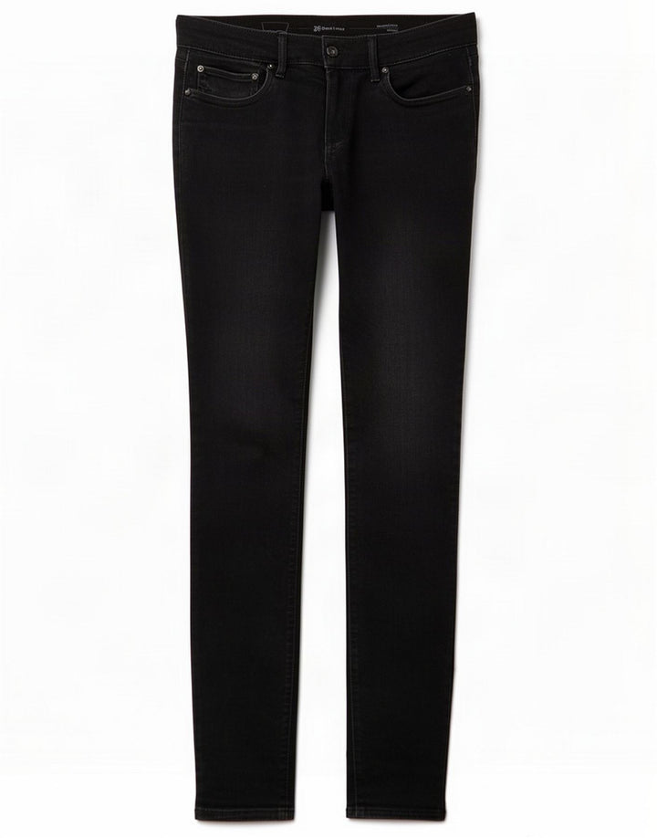 Женские узкие джинсы Levi's W28 L34, черный хлопок