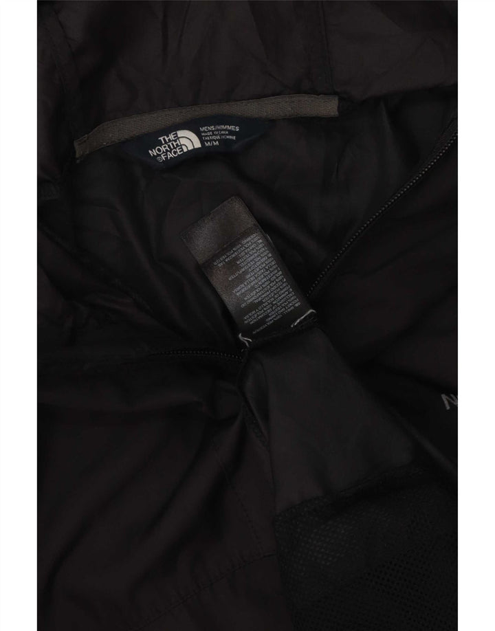 Мужская дождевик с капюшоном The North Face UK 38, средний черный полиэстер