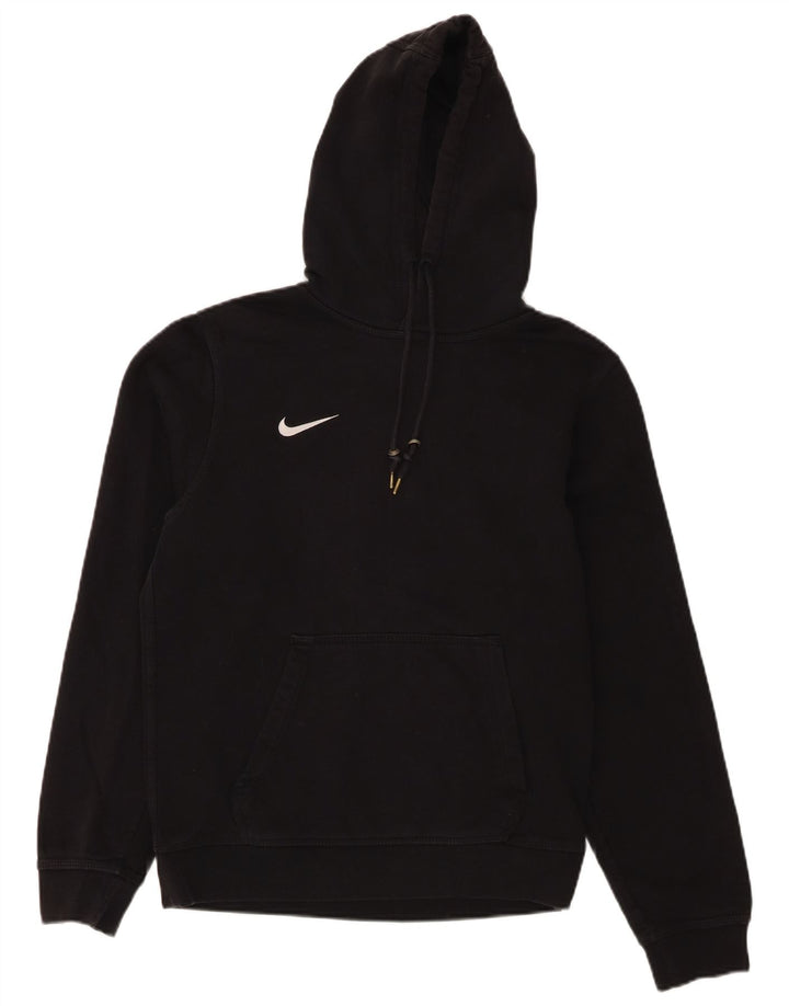 Мужской джемпер с капюшоном Nike, маленький черный