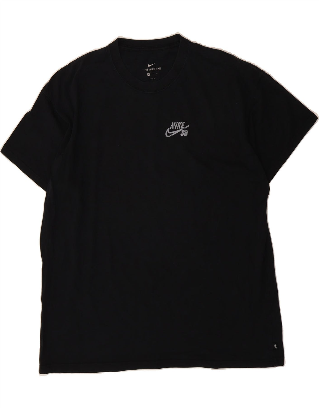 NIKE Mens Graphic T-Shirt Top 2XL Black Cotton Vintage Nike and Second-Hand Nike from Messina Hembry 