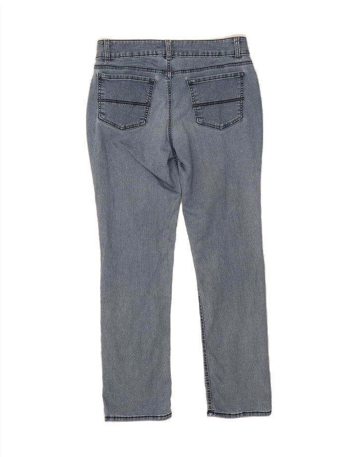 LEE Womens Riders Mid Rise Slim Straight Jeans W32 L30 Blue Vintage Lee and Second-Hand Lee from Messina Hembry 
