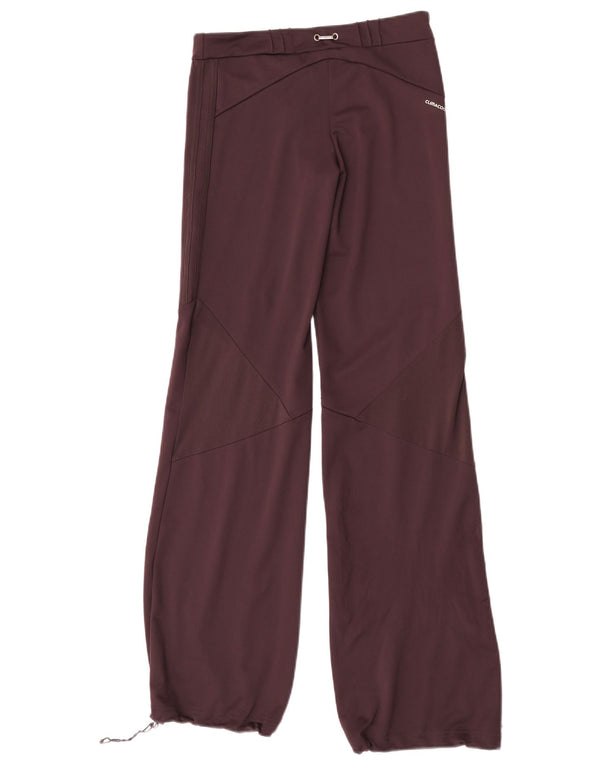 Adidas Womens Clima 365 Спортивный костюм Брюки Джоггеры Великобритания 8 Маленькие бордовые