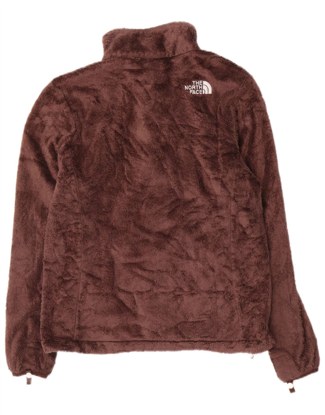 Женская флисовая куртка The North Face UK 10, маленький размер, коричневый полиэстер