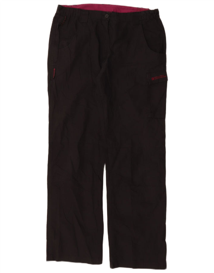 Женские брюки карго Mountain Warehouse UK 12, средние W34 L31, черные