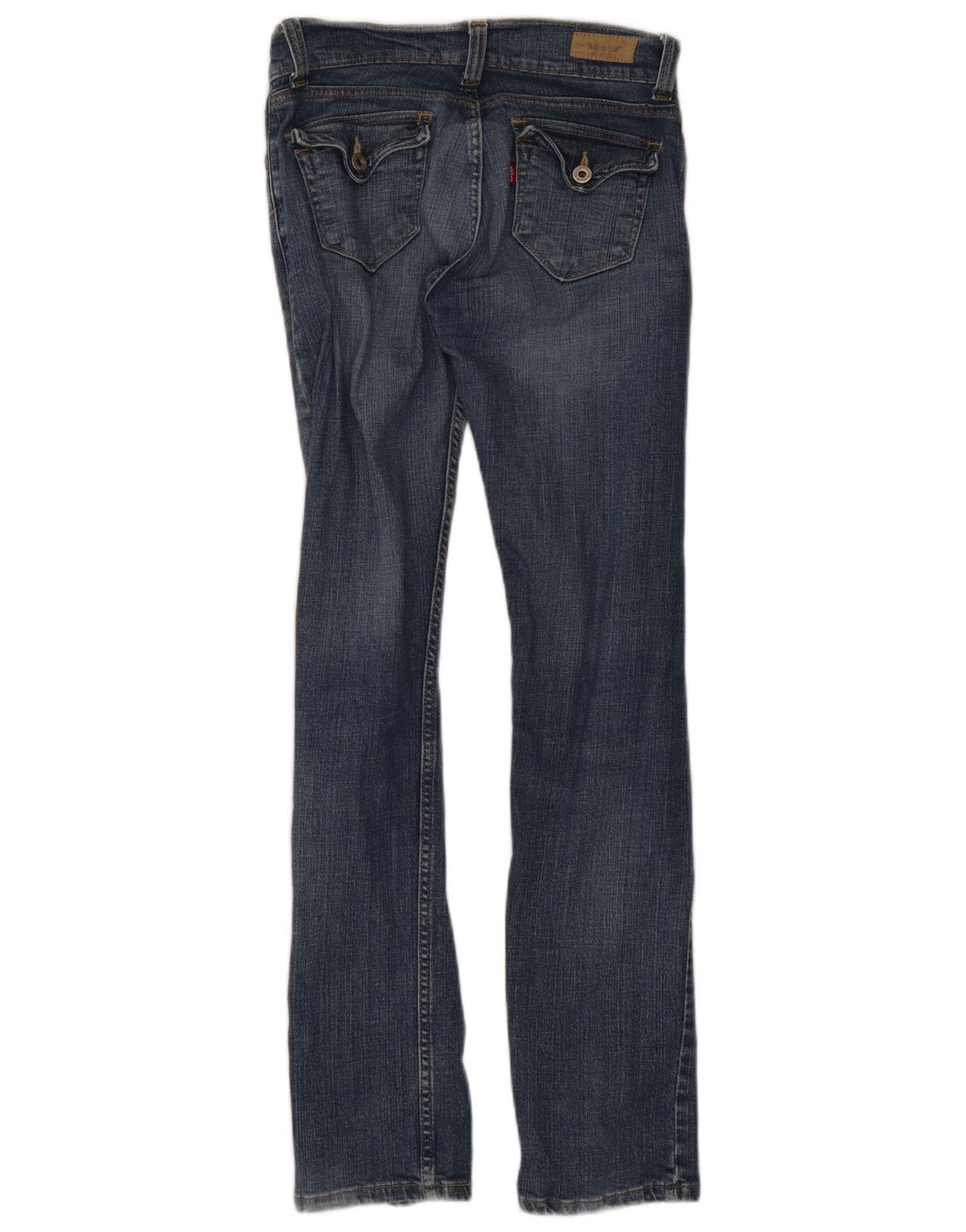 Женские узкие джинсы Levi's США 4, маленькие W30 L31, синие, хлопок