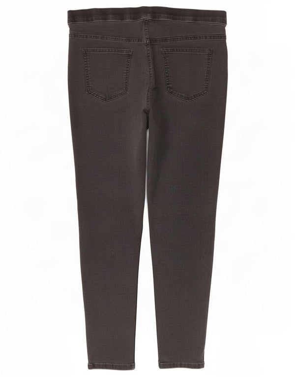 Женские укороченные джинсы джеггинсы Marks & Spencer UK 16, большие W34 L25, серые, хлопковые