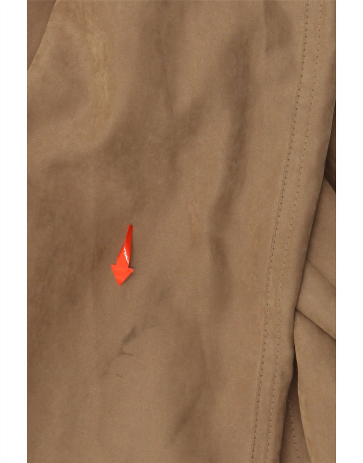 JACQUES VERT Женское пальто UK 14 Средний Бежевый Полиэстер