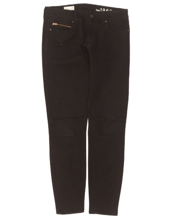 Женские леггинсы скинни Gap W26 L27, черный хлопок