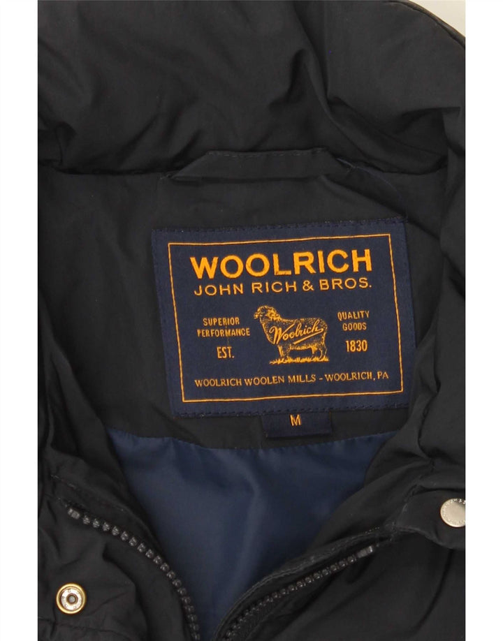 Женская стеганая куртка Woolrich UK 12, средний темно-синий