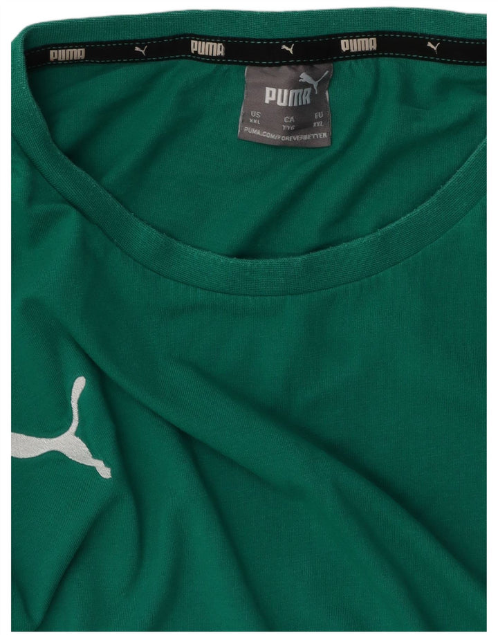 Мужская футболка Puma Top 2XL Бирюзовый