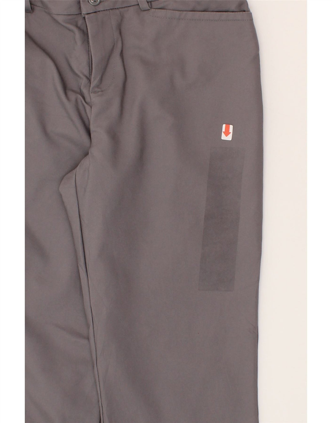 LEE Womens Regular Fit Mid Rise Casual Trousers US 6 Medium W28 L32 Grey Vintage Lee and Second-Hand Lee from Messina Hembry 