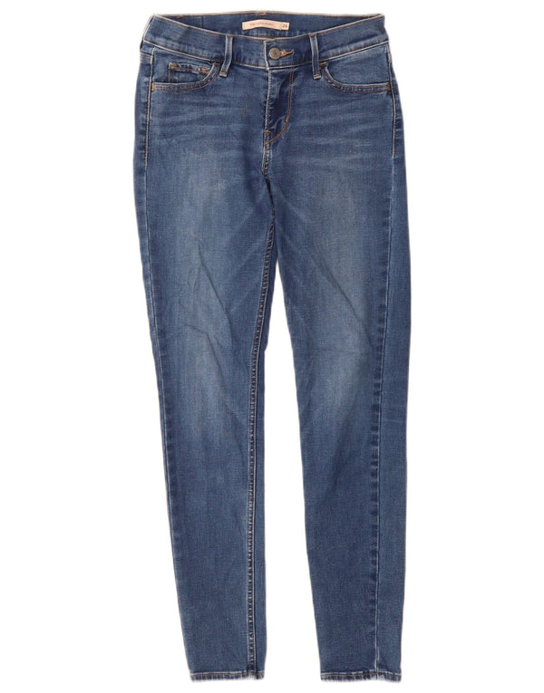 Женские джинсы LEVI'S 710 Super Skinny W26 L28 Синие, хлопок