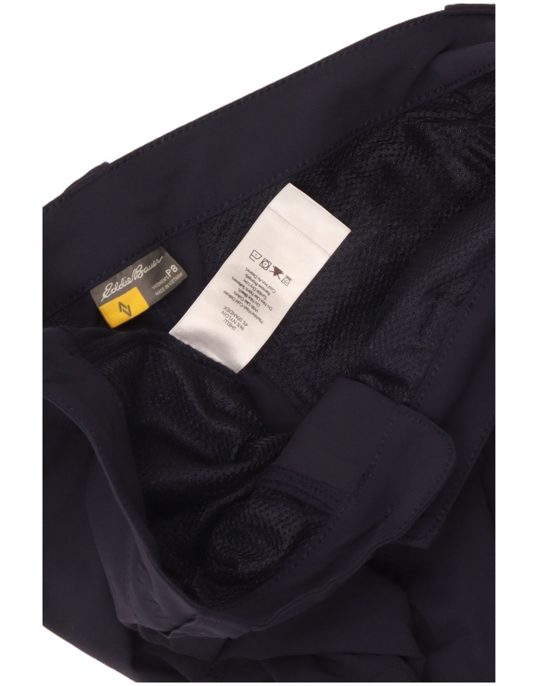 Женские прямые брюки карго Eddie Bauer US 8 Medium W32 L28 Темно-синие