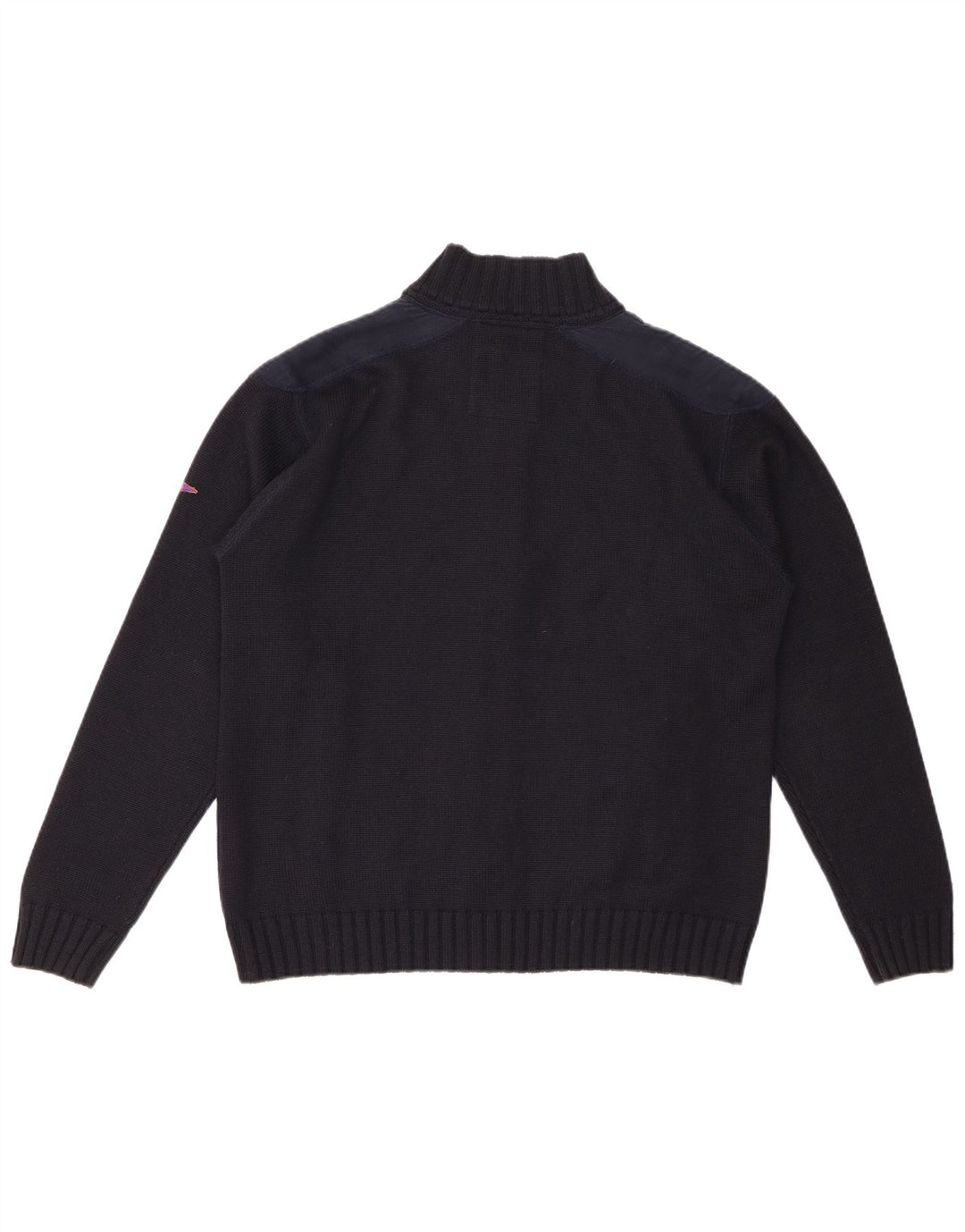 PORTOFINO Женский кардиган-свитер UK 16, большой, черный, шерсть