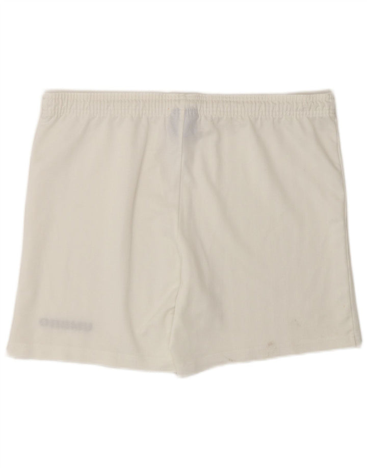Мужские спортивные шорты Umbro, большие белые, полиэстер