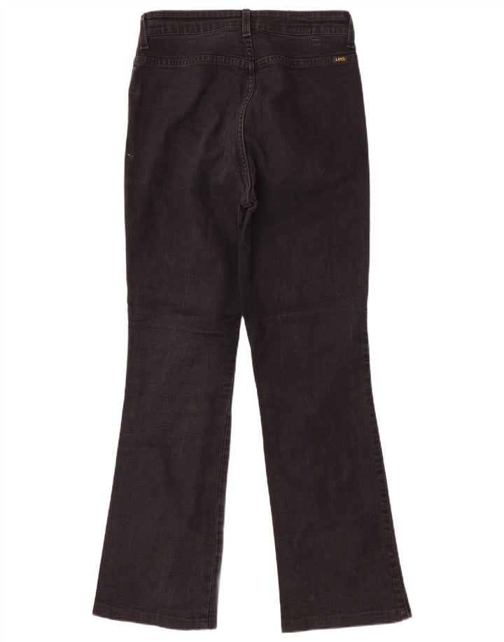 Женские джинсы Bootcut с высокой талией Lee W31 L30, черный хлопок