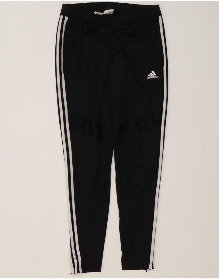 Мужские спортивные брюки Adidas, маленькие черные из полиэстера