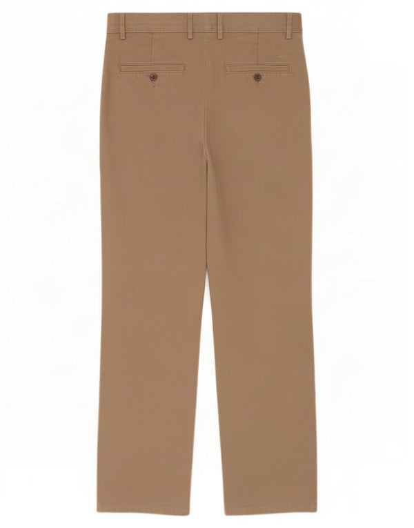 Мужские прямые брюки-чиносы Dockers W32 L32, бежевый хлопок