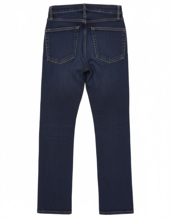 Женские прямые джинсы Zara EU 34 2XS W24 L25 Темно-синий хлопок