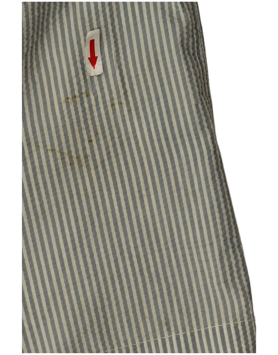 Мужские шорты для плавания Zara, средний синий полиэстер в тонкую полоску