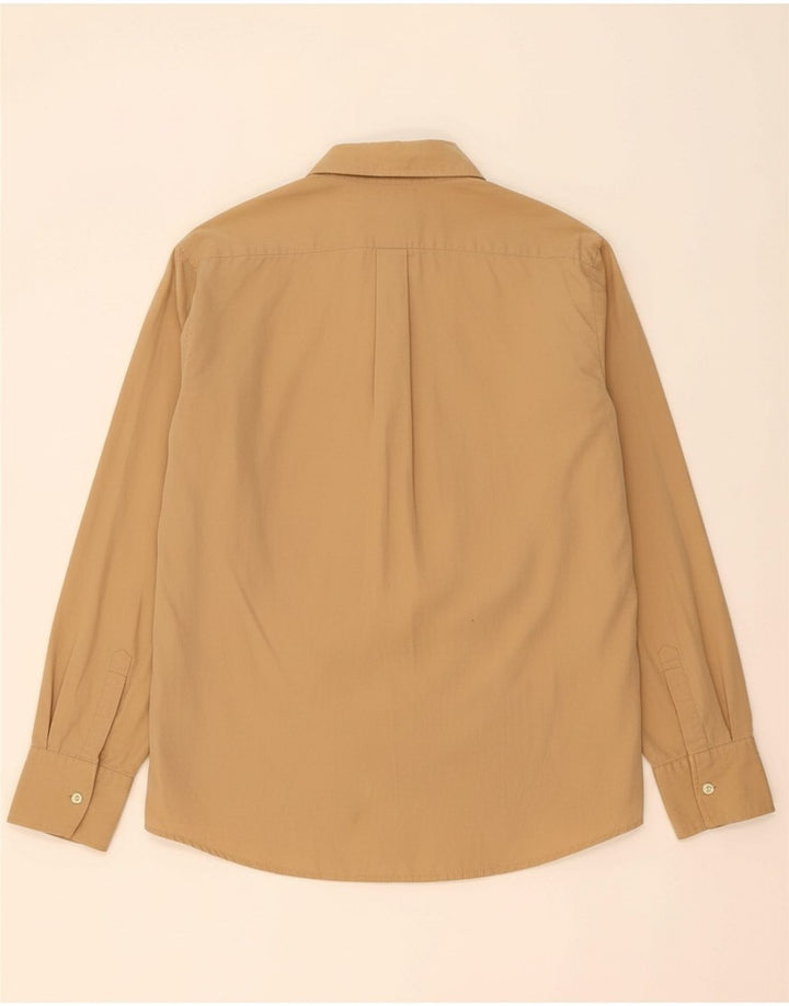 DIESEL Mens Shirt Medium Beige Cotton