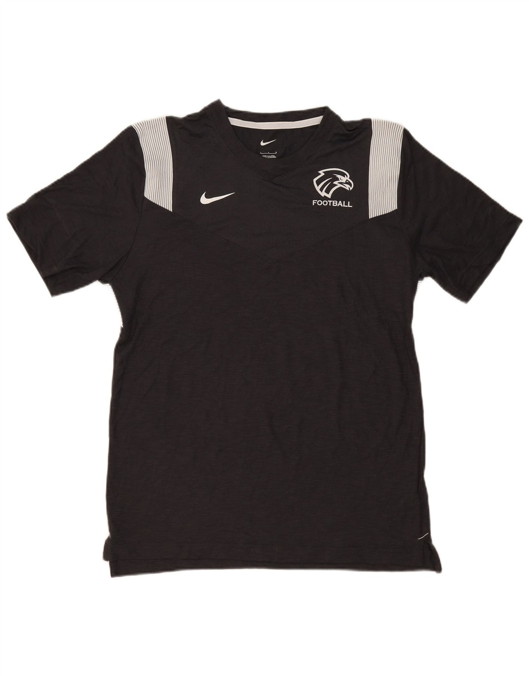 Мужская футболка Nike Dri Fit с графическим рисунком, большой черный полиэстер в тонкую полоску