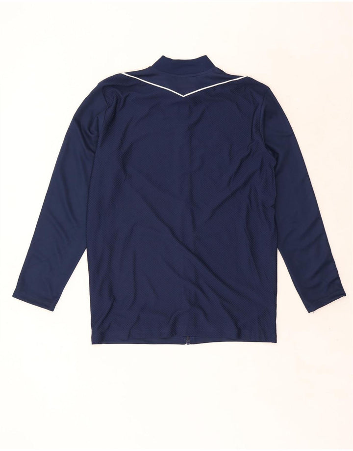 Мужской спортивный костюм Adidas Aeroready Slim Fit, верхняя куртка, средний темно-синий