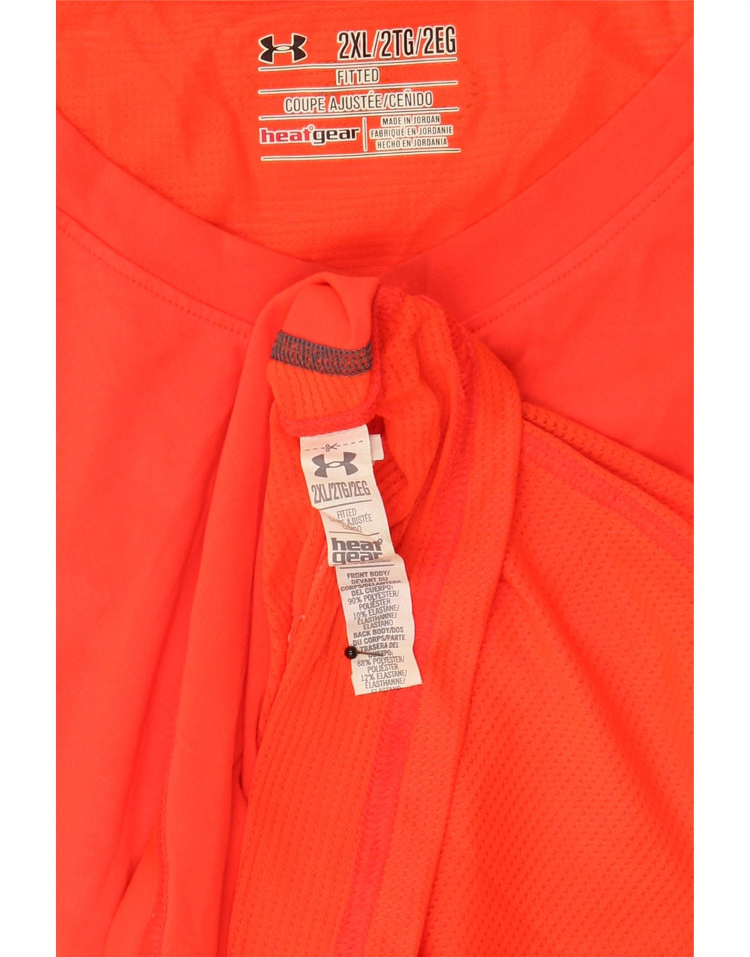 Мужской жилет Under Armour Heat Gear Vest 2XL оранжевый полиэстер