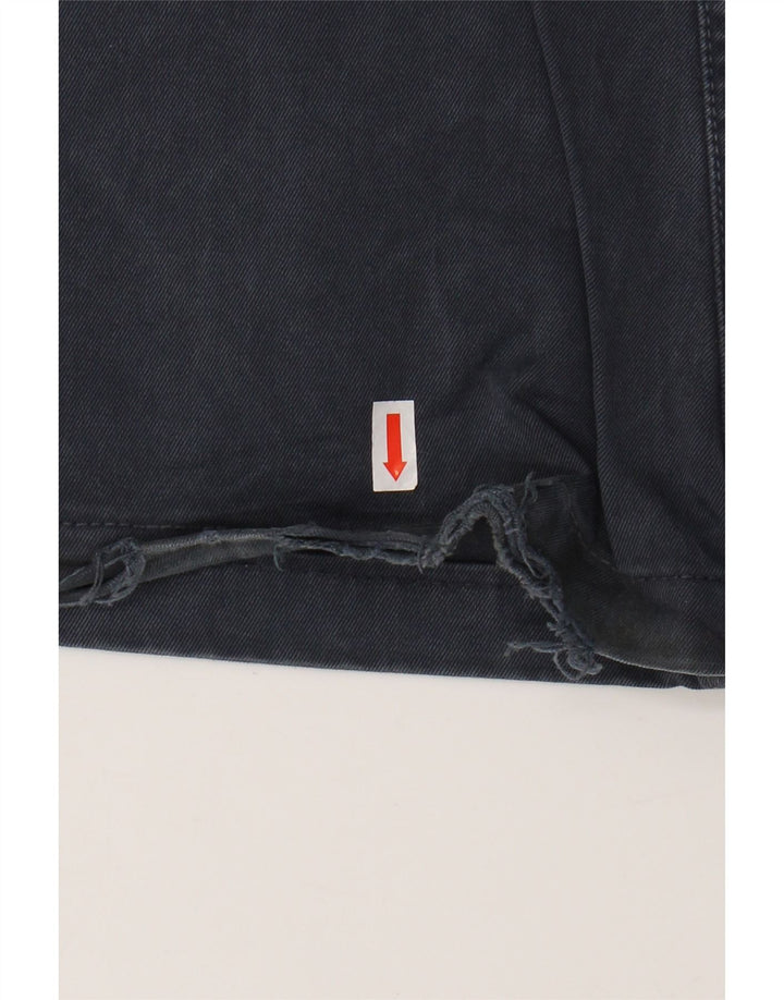 ARMANI Мужские повседневные брюки свободного кроя IT 48 Medium W32 L30 Темно-синие