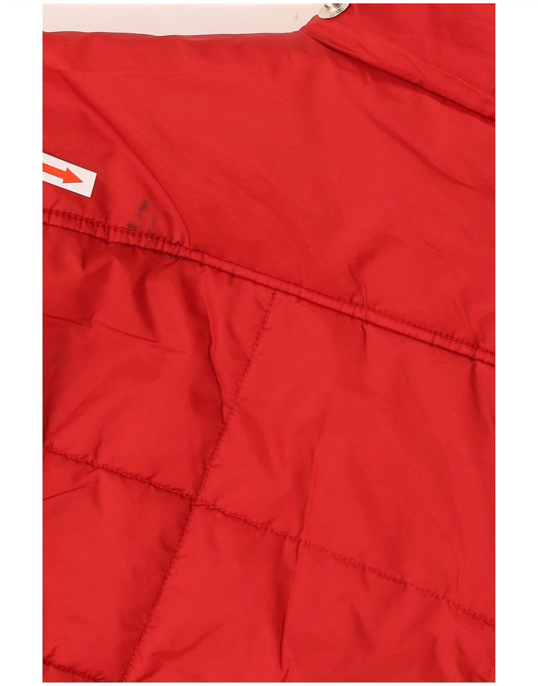 Женская стеганая куртка Zara Trafaluc UK 16, большая красная