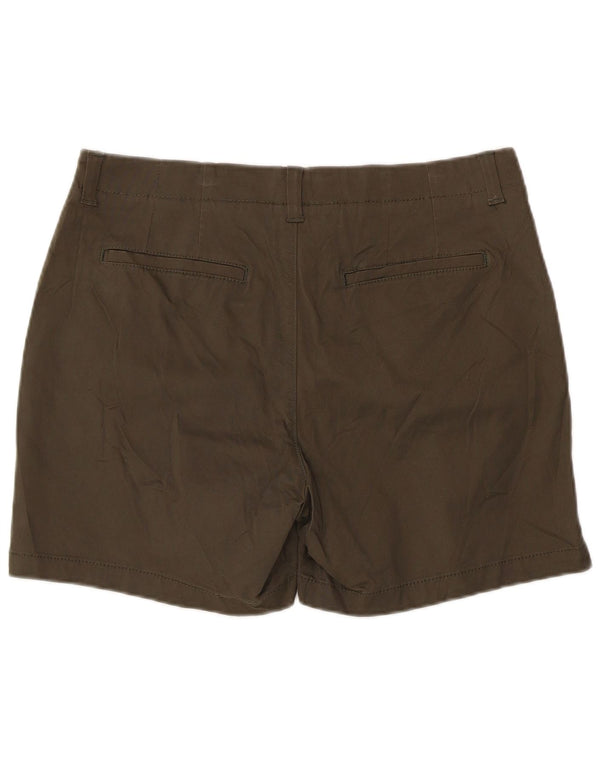 Женские повседневные шорты Lee со средней посадкой стандартного кроя, США 14 XL, W36, хлопок цвета хаки