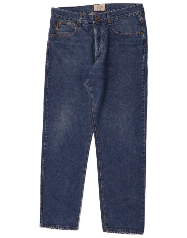 Мужские прямые джинсы Armani W38 L33 синие