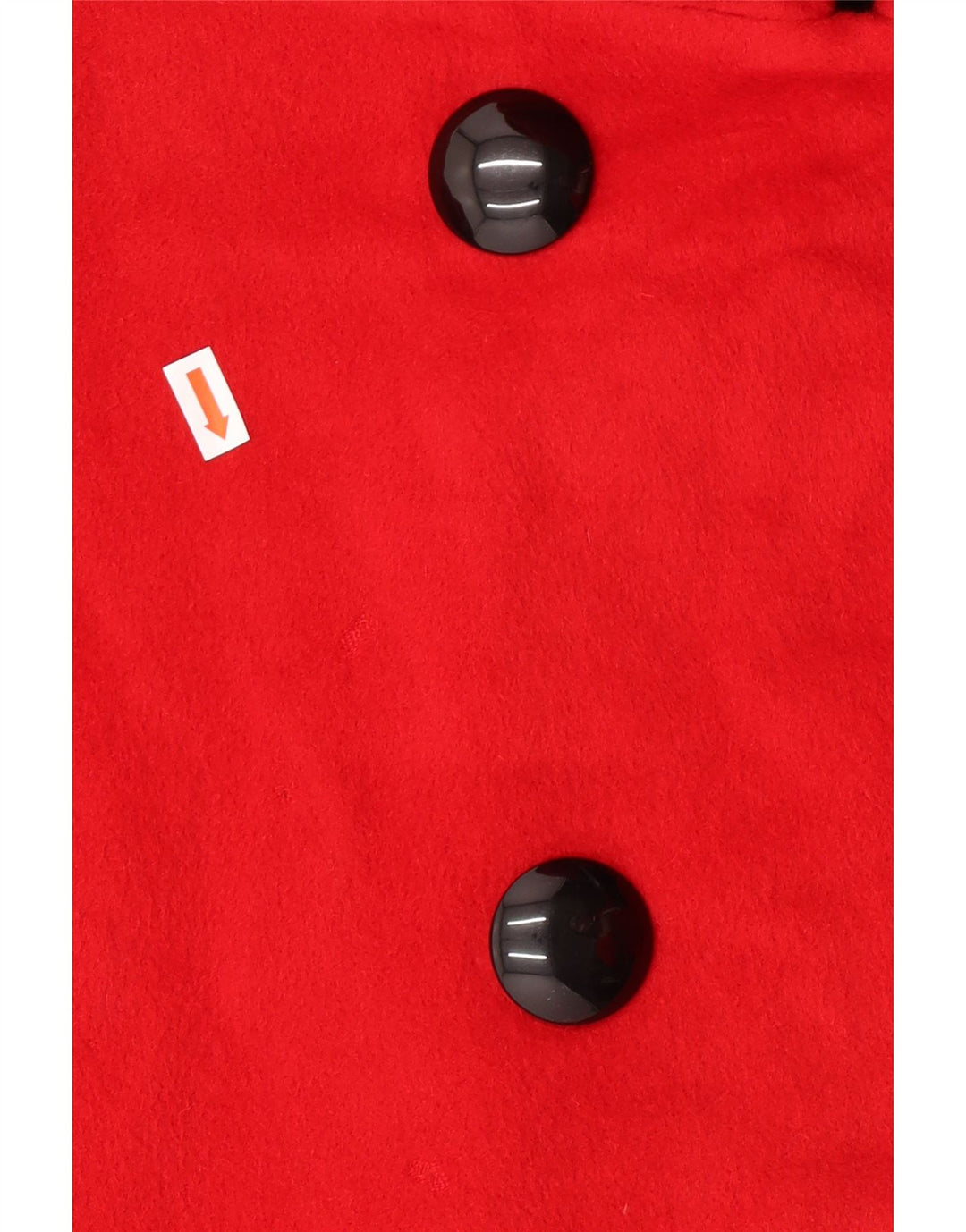 Женское двубортное пальто оверсайз Jaeger UK 14, большая красная ангора