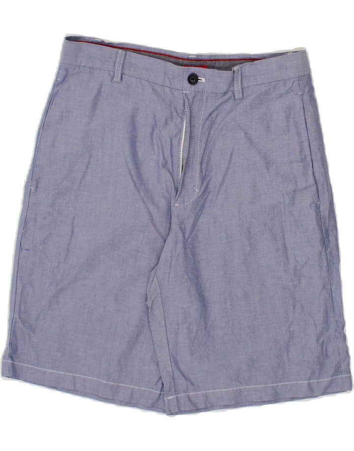 IZOD Mens Chino Shorts W32 Medium  Blue Cotton Vintage Izod and Second-Hand Izod from Messina Hembry 