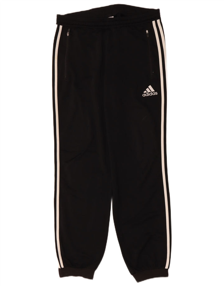 Adidas Мужские спортивные брюки Джоггеры Маленькие черные полиэстер