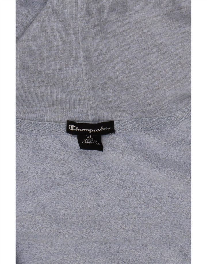 CHAMPION Womens Zip Hoodie Sweater UK 18 XL Blue Polyester Vintage Champion and Second-Hand Champion from Messina Hembry 