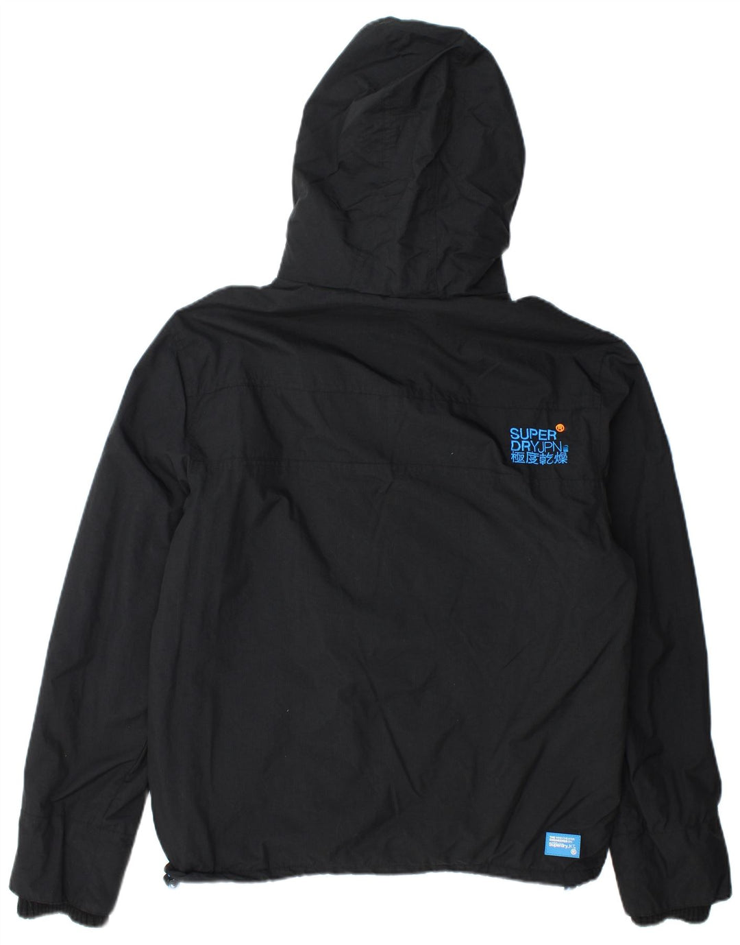 Женская ветровка с рисунком Superdry UK 16, большая черная