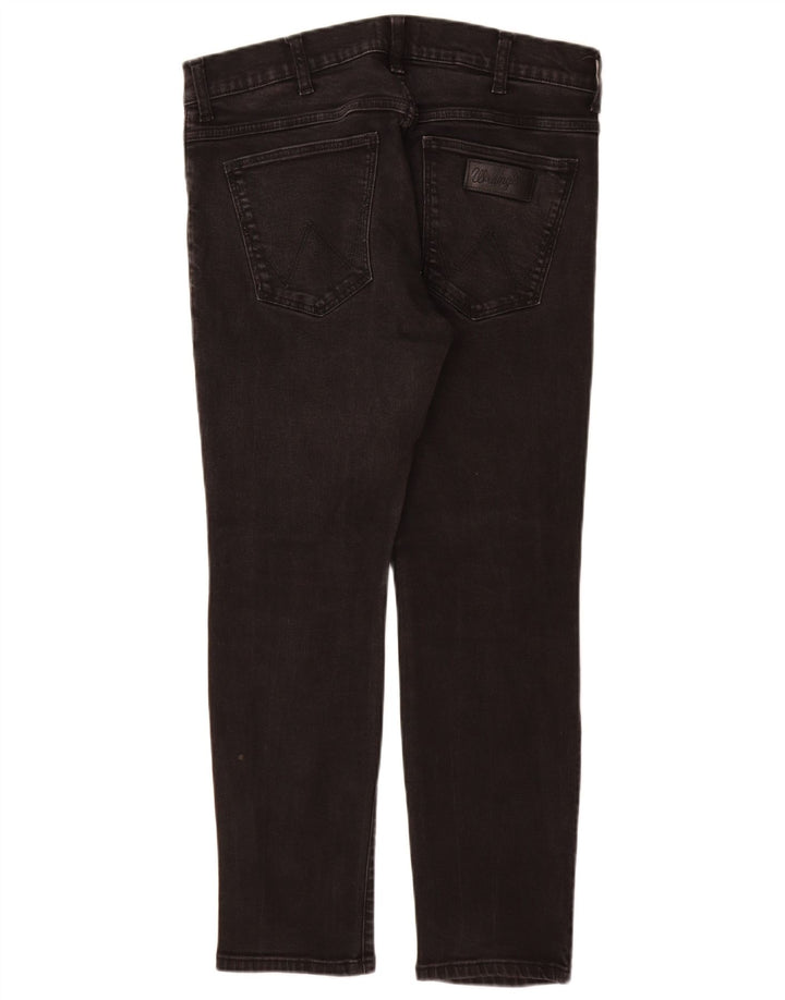 Мужские джинсы WRANGLER Larston Slim W34 L28, черный хлопок