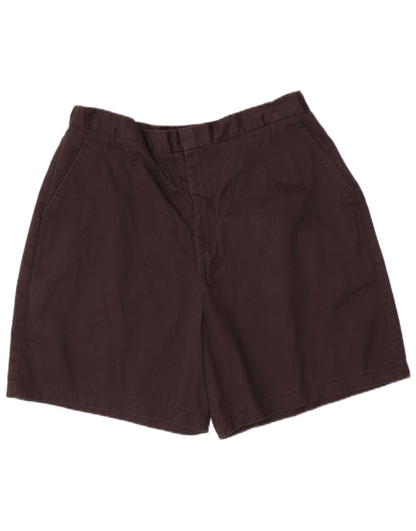 Lee Womens Chino Shorts US 18 2XL W34  Black Cotton
